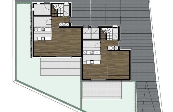 Villas Mitoyennes Neuves à Fully &#8211; Opportunité Unique à Saisir, 5,5 Pièces avec Jardin et Terrasse Sud