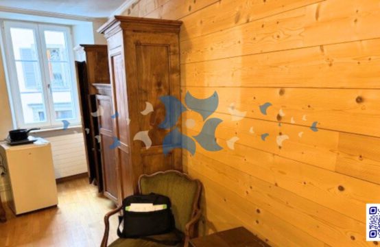 À vendre ? Studio meublé et lumineux au c?ur de Saint-Maurice (VS), avec rendement locatif